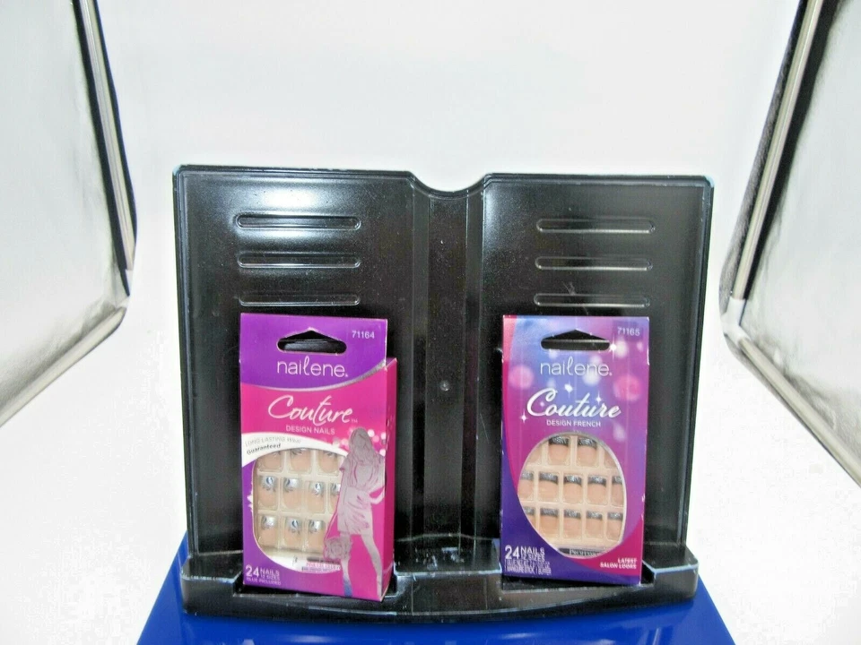 Lote de 2 uñas de diseño Nailene Couture - uñas francesas 71164 / 71165 Foto 3 de 4