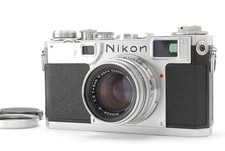  Exc 5 Nikon S2 Rangefinder Early Film Camera Nikkor H.C 50mm f/1.2 Lens JAPAN