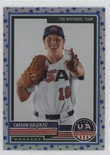 2023 Panini USA Baseball Stars & Stripes Stars Prizm Carson Bolemon #22 0c6