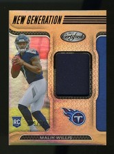 2022 Certified New Generation Bronze Mirror MALIK WILLIS Jersey Rookie RC /349
