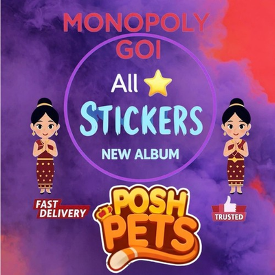 #ad Monopoly Stickers Go 1⭐ 6⭐ ALL STICKERS AVAILABLE CHEAPEST🔥SUPER FAST⚡24 7 $1.69