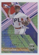 2019 Panini Elite Extra Edition Aspirations Tie-Dye 24/25 Yanki Jean #204 s3g