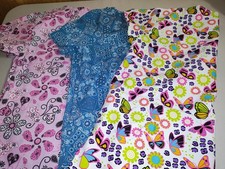 Lot of 3 Size Small Scrub Tops