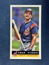 2017 Topps Archives 1959 Bazooka #59B-16 Omar Vizquel Indians