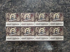 (LOT OF 8) Dr. Squatch Count Sudsula Limited Edition Bar Soap 5 Oz Each