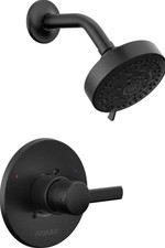  Lot Of 3 Peerless Precept Shower Trim Kit - Handle Head Black PTT188782-BL