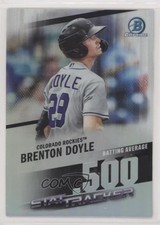 2020 Bowman Chrome Stat Tracker Brenton Doyle #ST-14 g9z