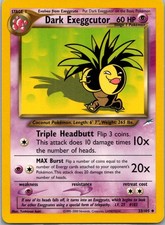 Dark Exeggutor 33/105 Neo Destiny Pokemon Unlimited LP Toshinao Aoki on eBay