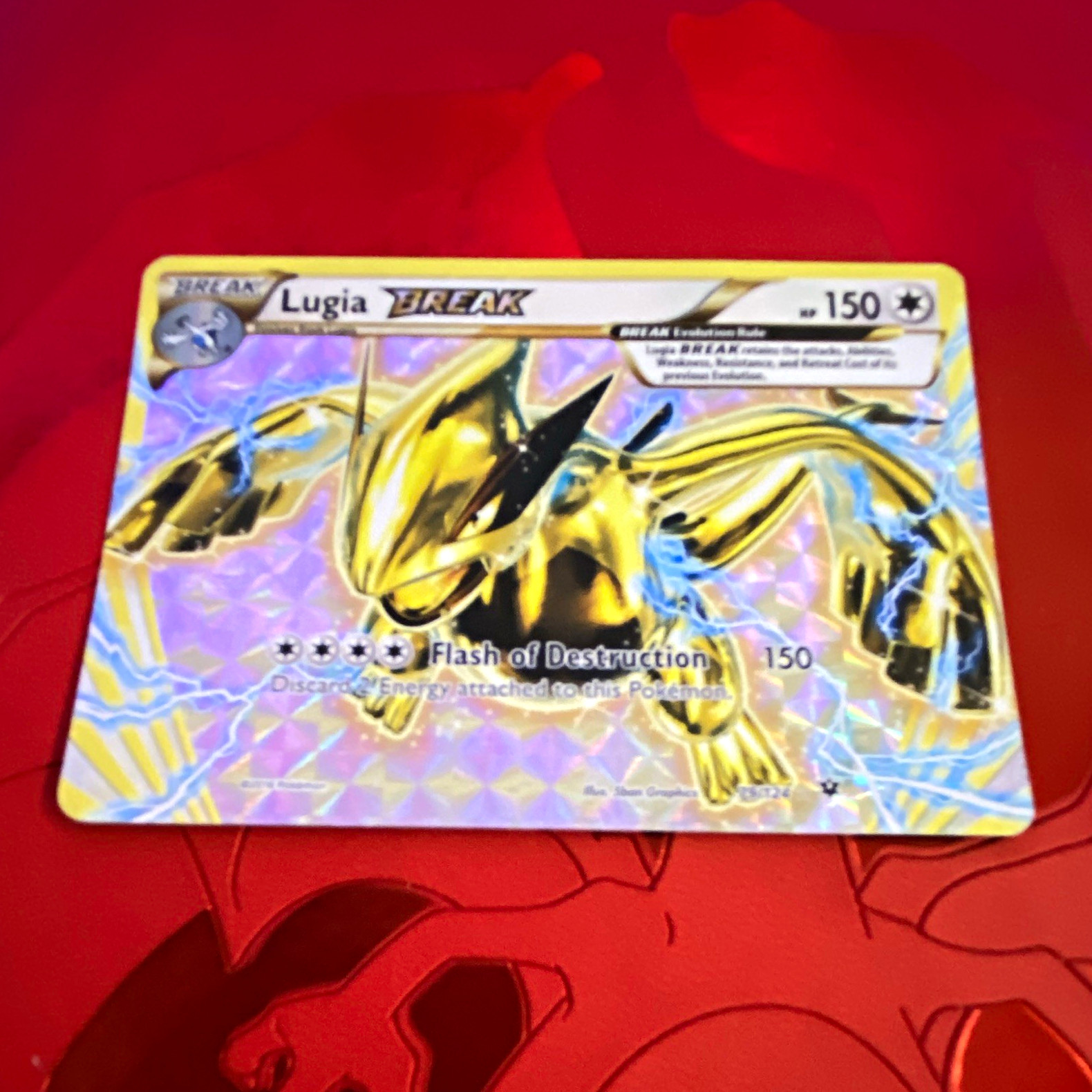 The Pokémon Company Lugia BREAK 79/124 Fates Collide Holo Rare 150 HP English