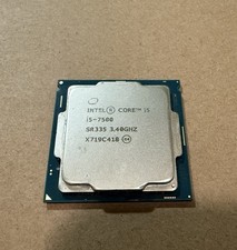 Intel Core i5-7500  SR335  3.40GHz  4-Core  LGA 1151  CPU Processor