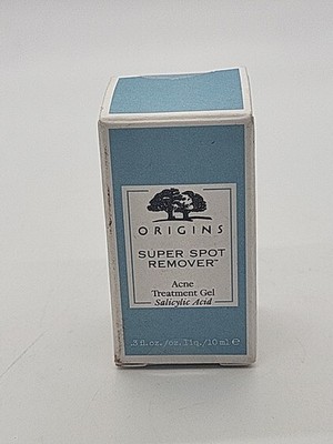 Origins Super Spot Remover Acne Treatment Gel  10ml/0.3floz Stained Sealed Box