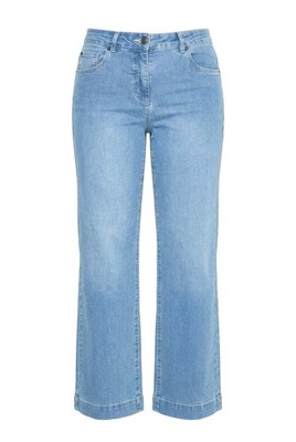 Angel of Style Damen große Größen Jeans Nora weit und gerade Stretchkomfort