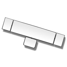 15" Rear View Mirror with Baby Mirror, Clip on Wide Angle Car Interior