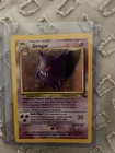 Pokémon Gengar Fossil Rare 5/62 1999 TCG Card 80 HP Dark Mind Psychic