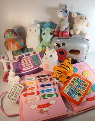 13 Pc Toy Lot For Little Girls Ages 4+ Misc Assortment 