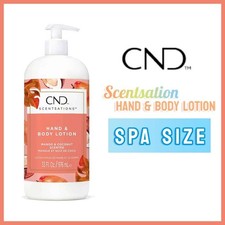 CND Scentsation Hand Body Lotion NEW DESIGN 33fl oz Mango Coconut