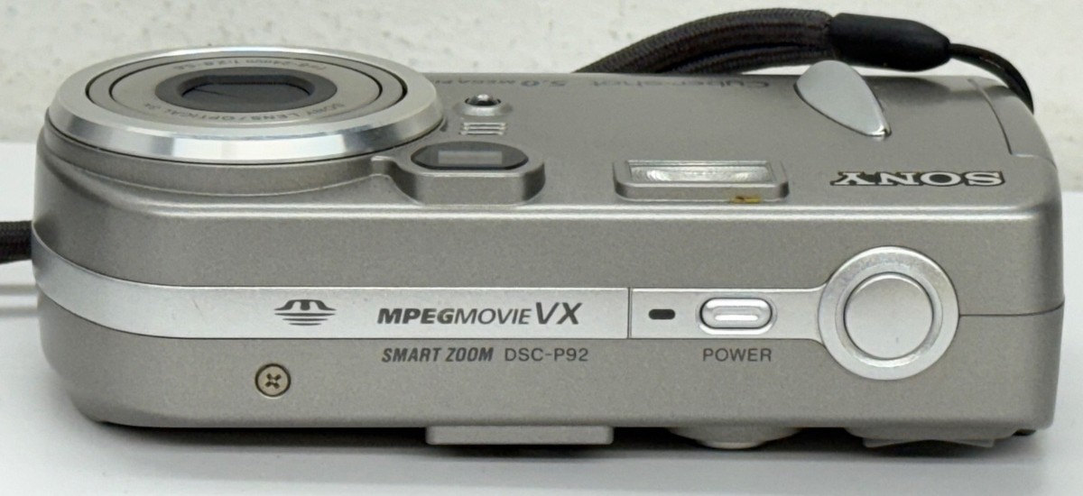 美品 SONY Cyber-shot DSC-P92 デジカメ メモリーカード付 Sony Cyber-shot DSC-P92 5 MP Digital Camera Silver Vintage | eBay