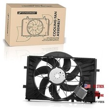 Engine Radiator Cooling Fan Assembly Compatible with Mercedes-Benz Models -