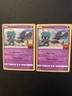 2 Marshadow 2021 Pokémon Foil Card Rapid Strike