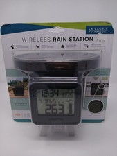 La Crosse Technology Wireless Rain Station Self-Emptying Rain Gauge Weather Moni