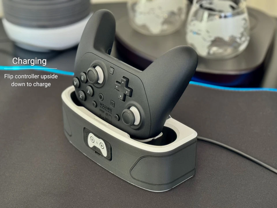 Charging Dock & Stand for Nintendo Switch 2 Pro Controller - Image 3 of 4