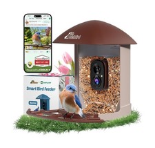 Upgraded Smart Bird Feeder with 2.5K HD Camera, Birdwatching Camera with AI I...