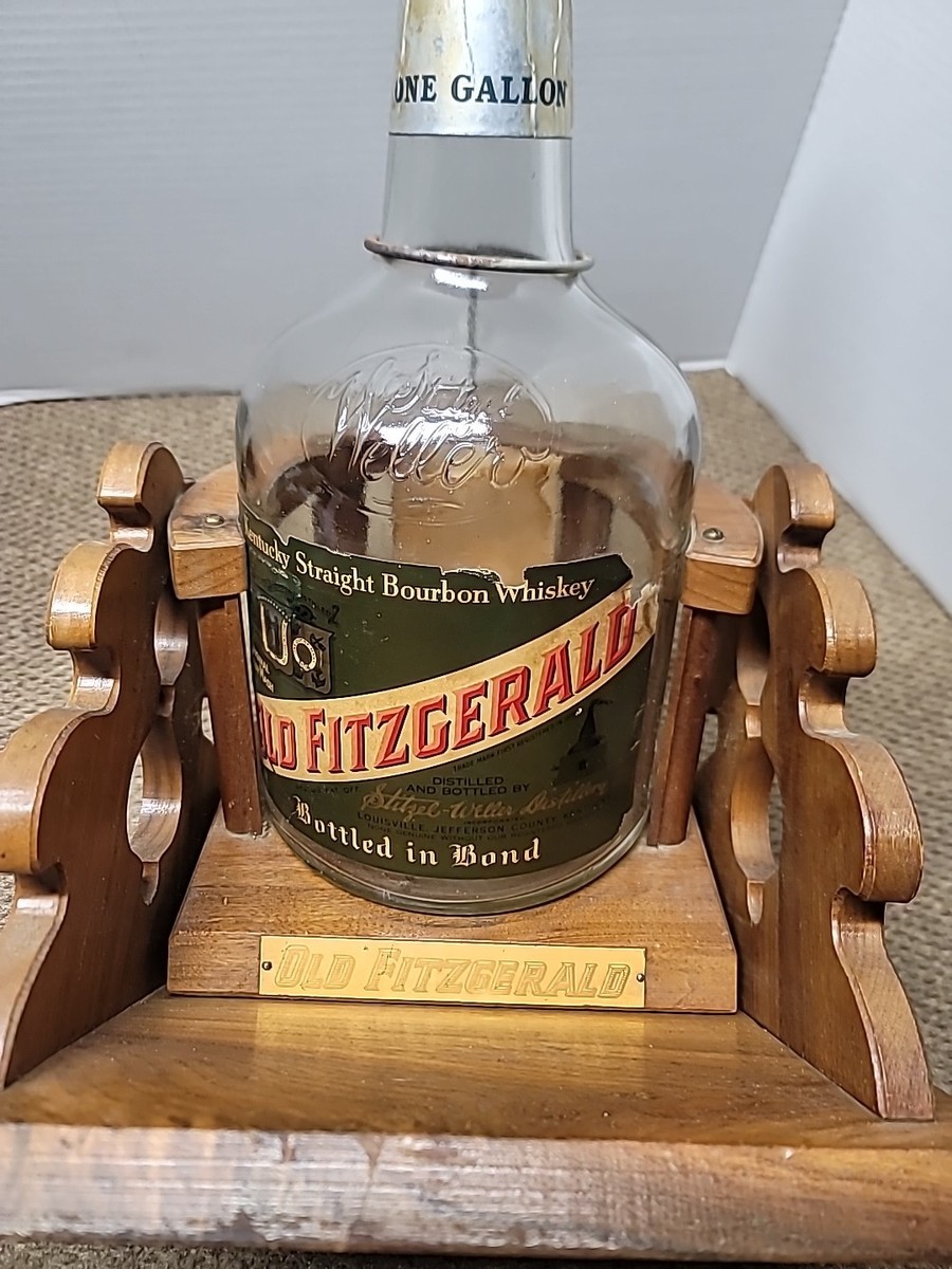 Rare Old Fitzgerald One Gallon Bottle Stitzel Weller w/ Original