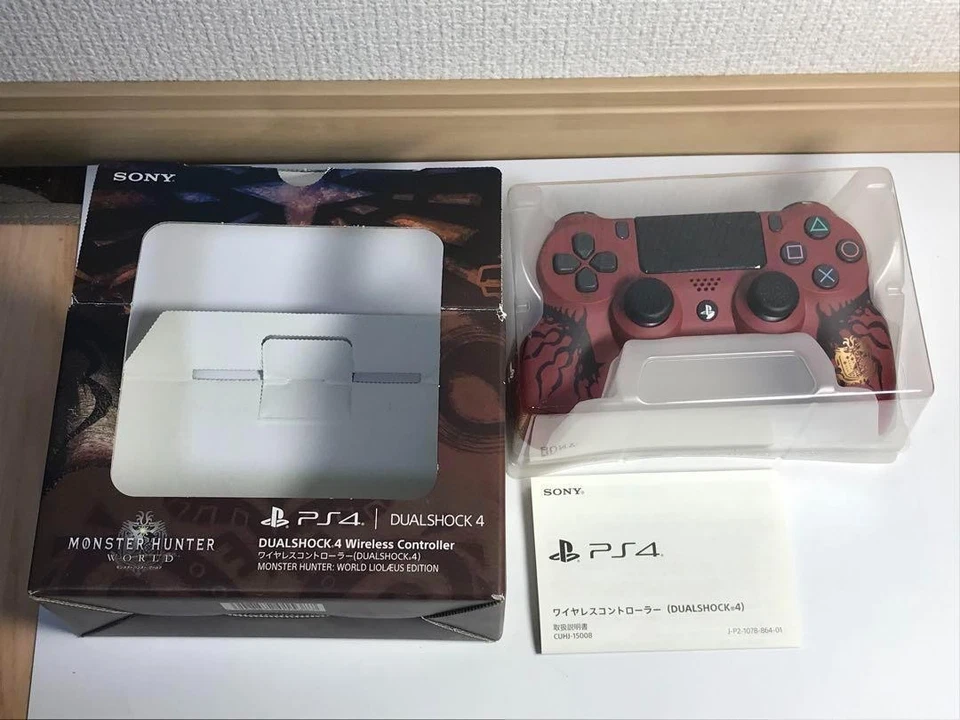Sony PS4 DualShock 4 Monster Hunter World Rathalos Edition CUHJ 15008 Rare - Image 2 of 4