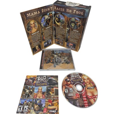 Big Mutha Truckers PC Game 2003 THQ Complete Set with Box Tested & Working