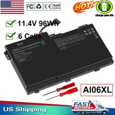 96Wh AI06XL Battery For HP ZBook 17 G3 HSTNN-C86C 808397-421 808451-001 Notebook