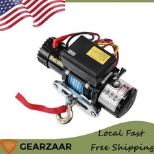 Winch For Off-road Trailer 10000 Lb Off-road 10000lbs 12v Usa Synthetic Rope