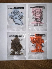 KAWS Monsters Figures Set (All 4) Limited Edition General Mills 2022 - In Hand