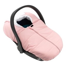 Car Seat Cover Baby Winter Carseat Cover for Babies, Universal Warm Pink