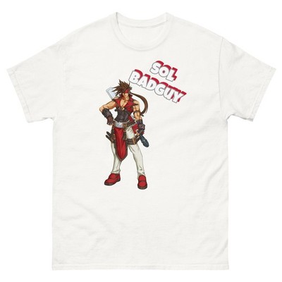Guilty Gear Sol Badguy Tee, Video Game Tshirt, Sol Badguy Guilty Gear Strive Tee