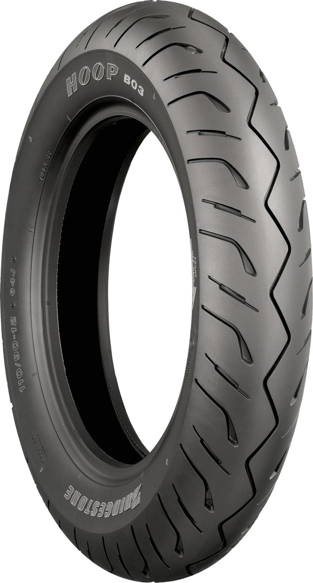 Bridgestone Hoop B03 Tire 110/90-13 M/C 55P TL Front 190058 | eBay