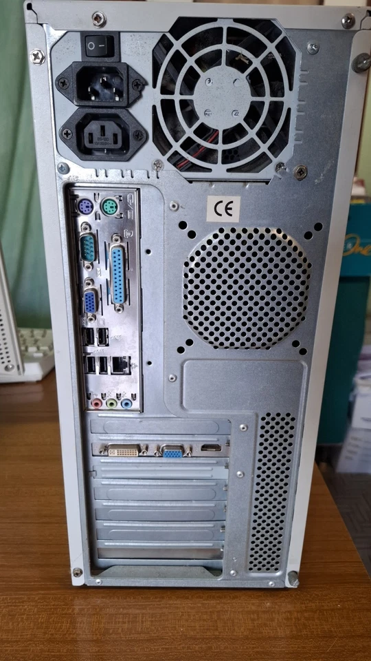 PC FISSO ASSEMBLATO DESKTOP ASUS P5KPL-AM WINDOWS 7 PENTIUM DUAL CORE 2 GB RAM - Imagen 2 de 4