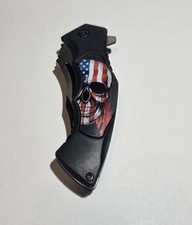 Folding Pocket Knife With Spring Assist And Pocket Clip