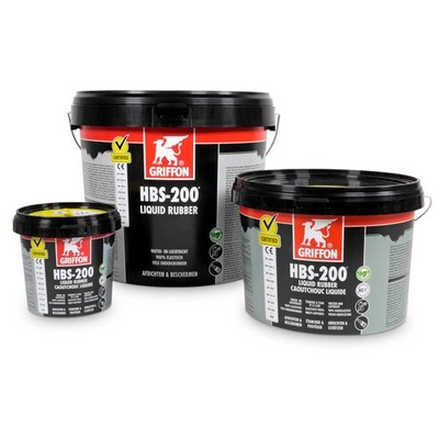 Flüssiggummi Griffon HBS-200 Dichtmasse wasserdicht universell 1,0 5,0 16,0 L