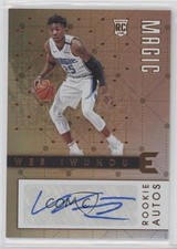 2017 Panini Essentials Rookie Retail Thin Stock Wesley Iwundu Wes #228 Auto 0c6