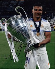 Real Madrid  Casemiro Autographed Signed 8x10 Photo COA #4