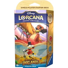 Disney Lorcana Trading Card Game: Into the Inklands Starter Deck - Ruby & Sapphi