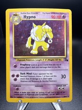 Hypno 8/62 Fossil Holo Rare MP/HP Unlimited Pokemon
