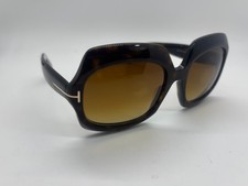 NEW TOM FORD TF1155 ECO 52F Brown Round Sunglasses 60-20-135mm NO CASE