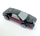 Vintage 1983 Hot Wheels Crack-Ups Super X Sport Crasher Diecast Car Black / Neon