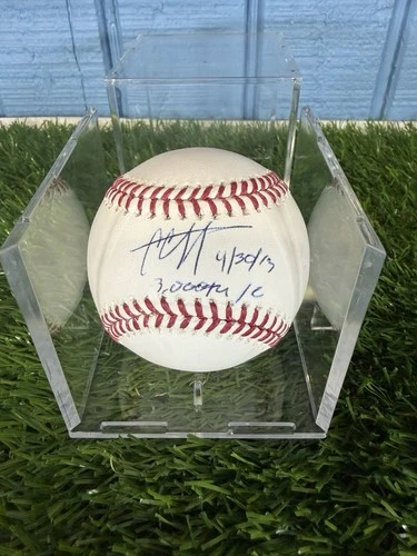 CC Sabathia New York Yankees Signed Baseball & "3000th K 4/30/19" Insc