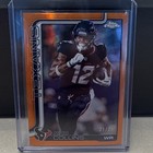 2025 Topps Chrome Football Orange Refractor Nico Collins #115