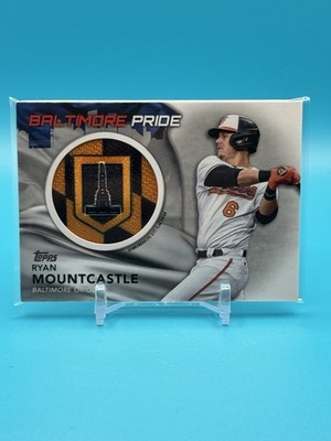 2022 Topps #CFP-RM Ryan Mountcastle City Flag Patch Relics Baltimore Orioles