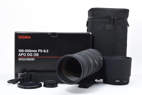 [TOP MINT w/Box] Sigma APO 150-500mm F5-6.3 DG OS HSM Lens For Nikon From Japan