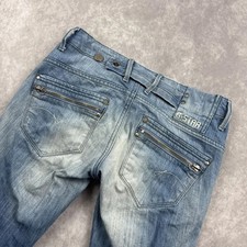 G-Star Jeans Women 28? Waist Distressed Corvet Skinny Denim, Blue Y2K Vinatge