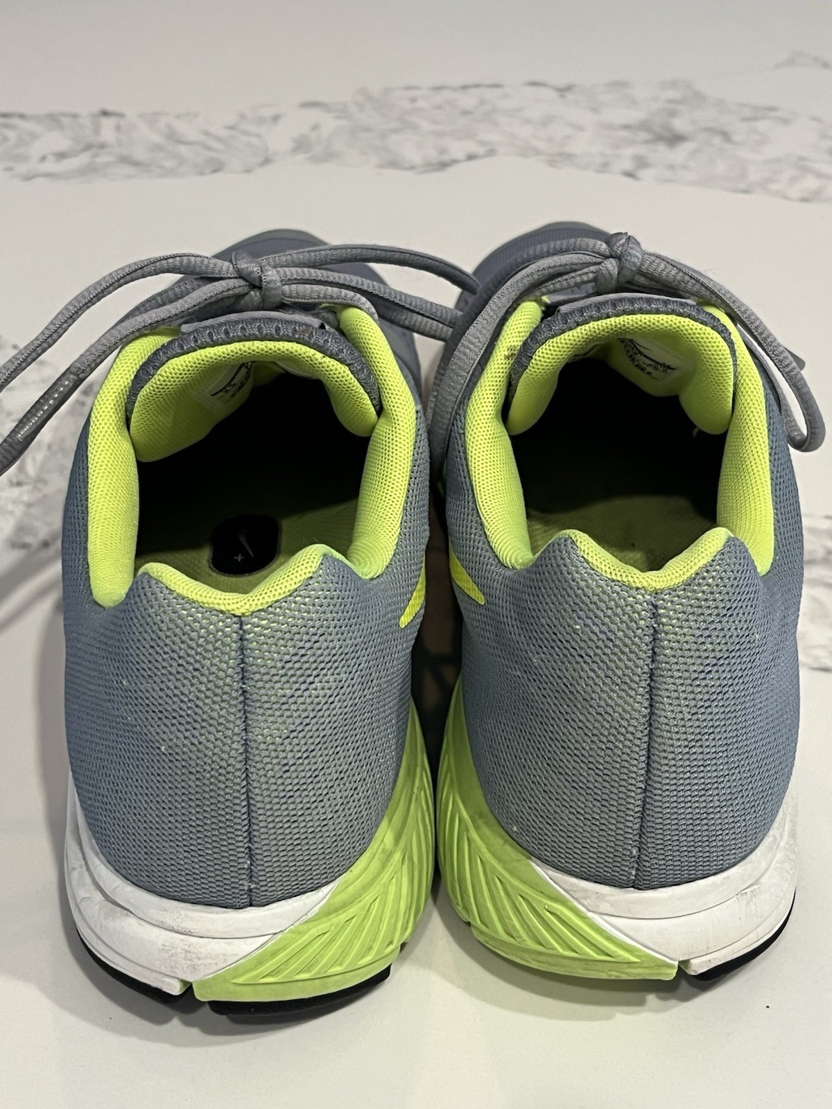 Nike Structure 17 Men’s Sz 8.5 M Gray Lace Up Running thumbnail 4